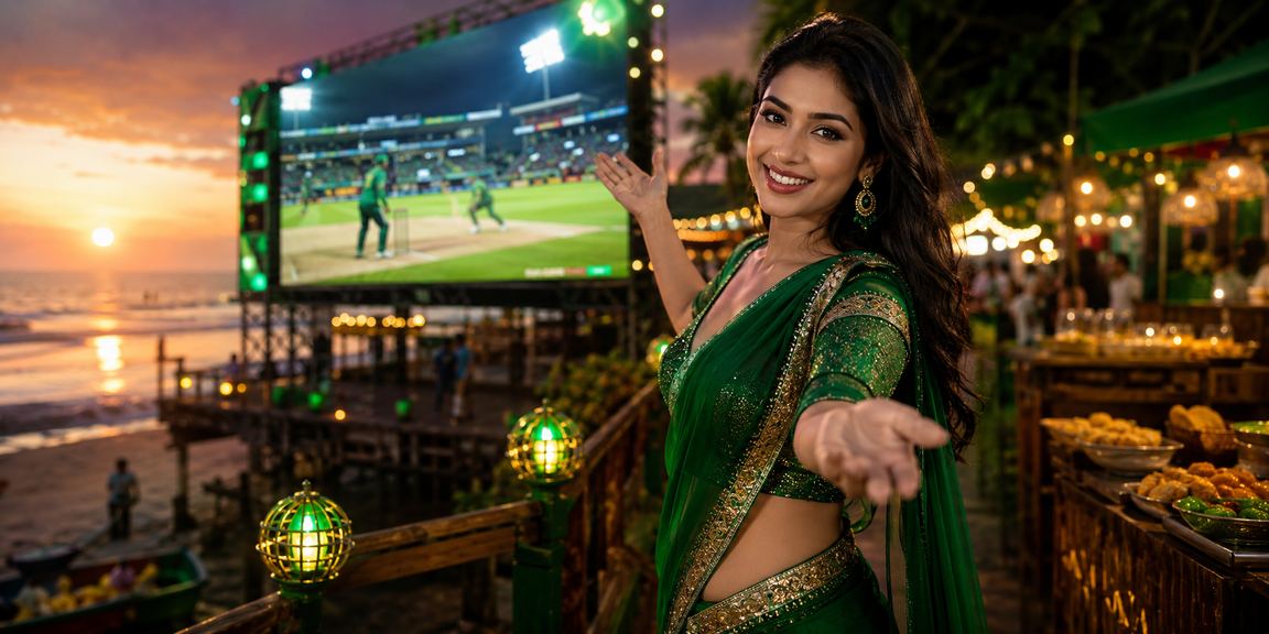 কক্সবাজার সমুদ্র সৈকতে ক্রিকেট বেটিং উপভোগের দৃশ্য